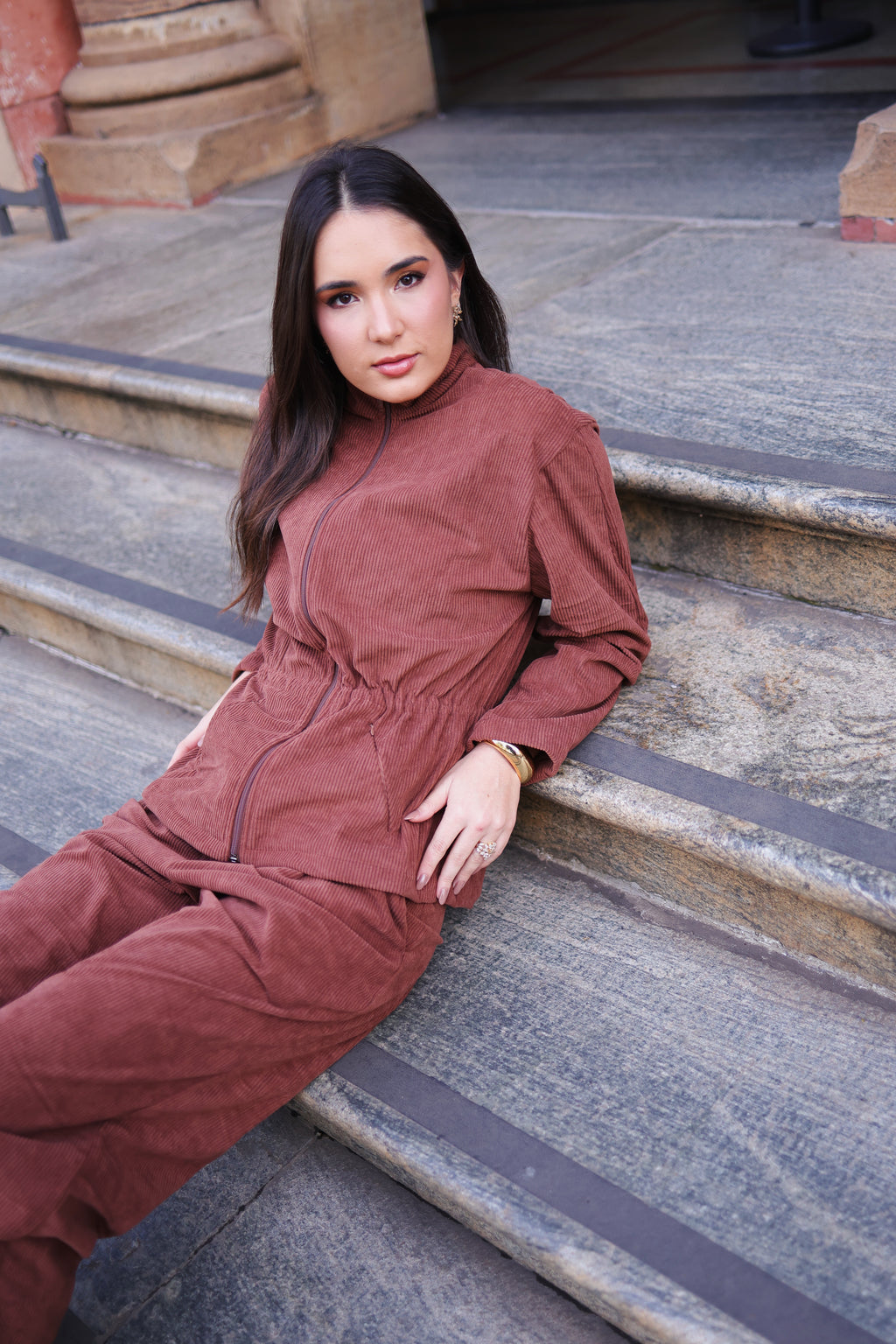 Conjunto Veludo Cotelê