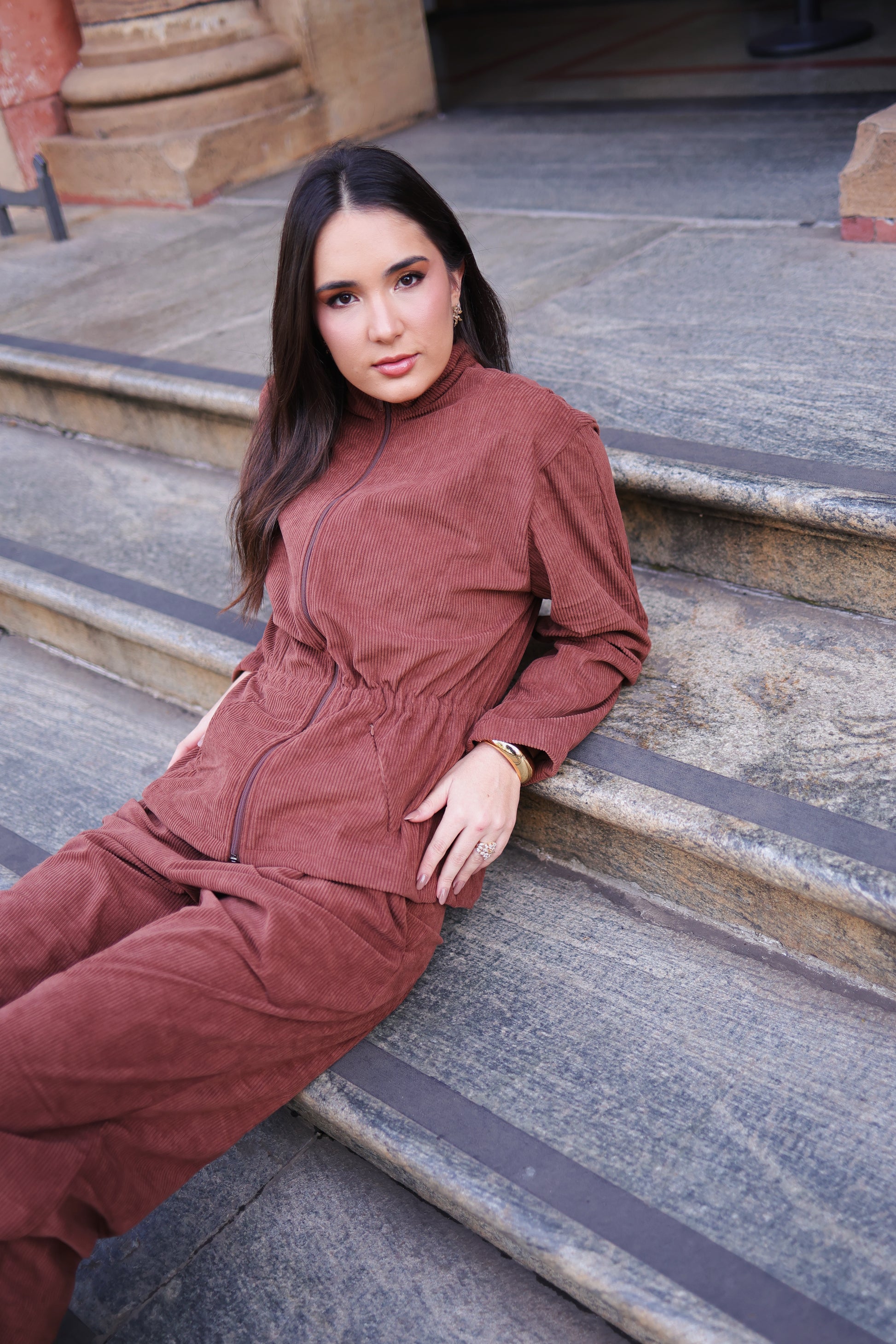 Conjunto Veludo Cotelê