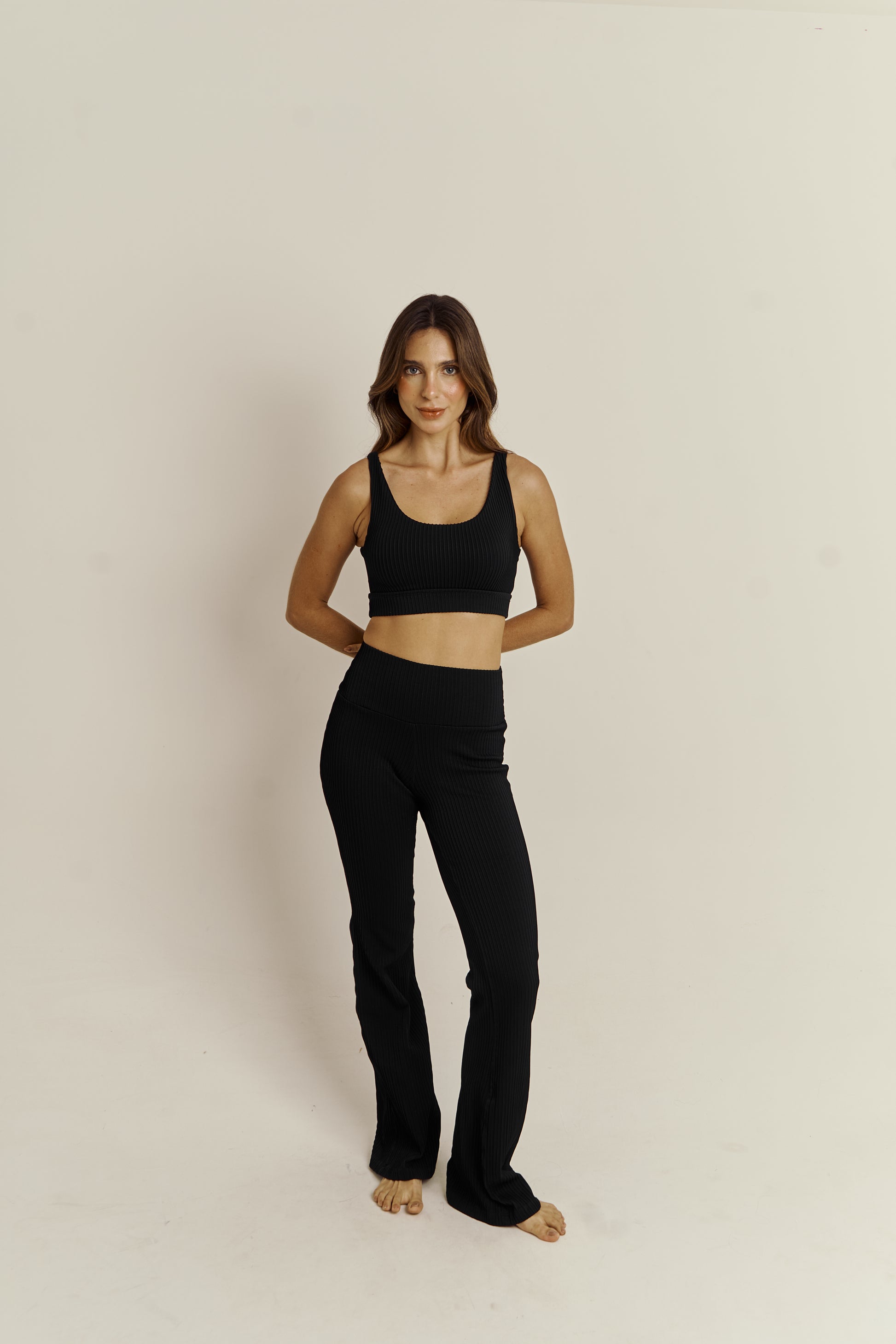 Calça Flare Preta