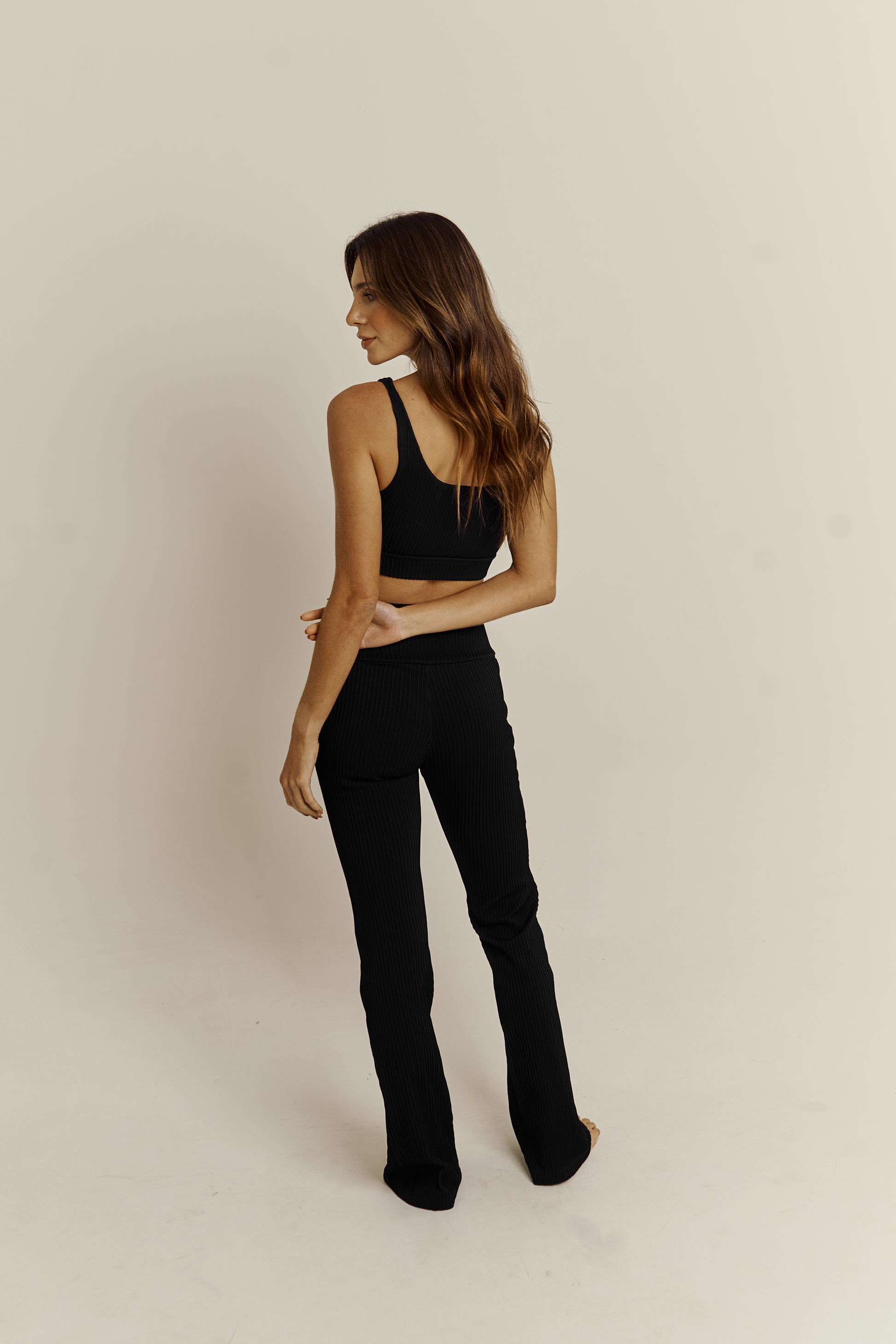 Calça Flare Preta